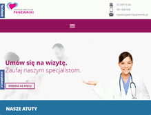Tablet Screenshot of cmpanewniki.pl